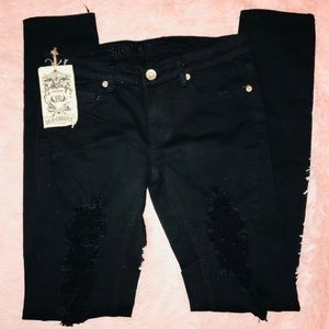 MACHINE women’s black jeans